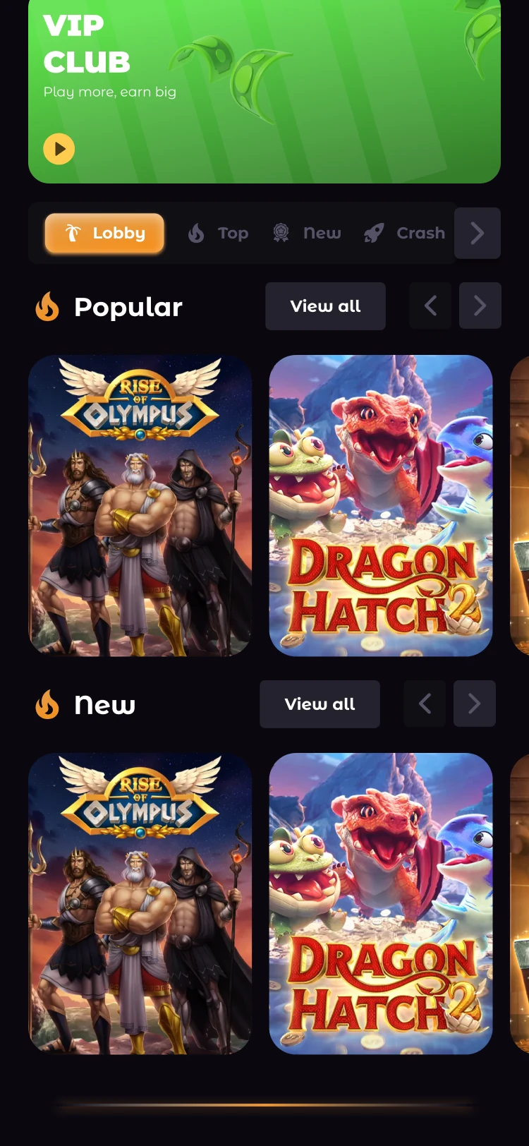 Mobile game rails