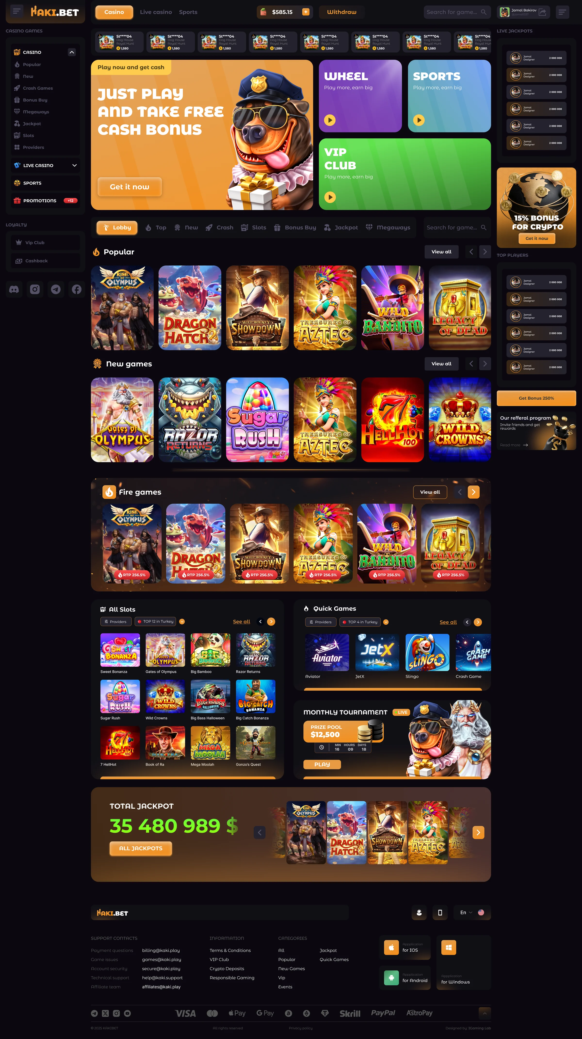 Main page