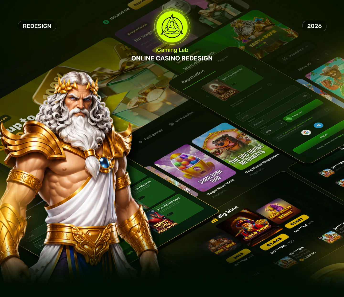 Laki World online casino redesign