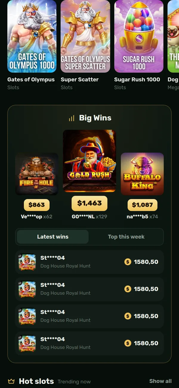 Mobile big wins