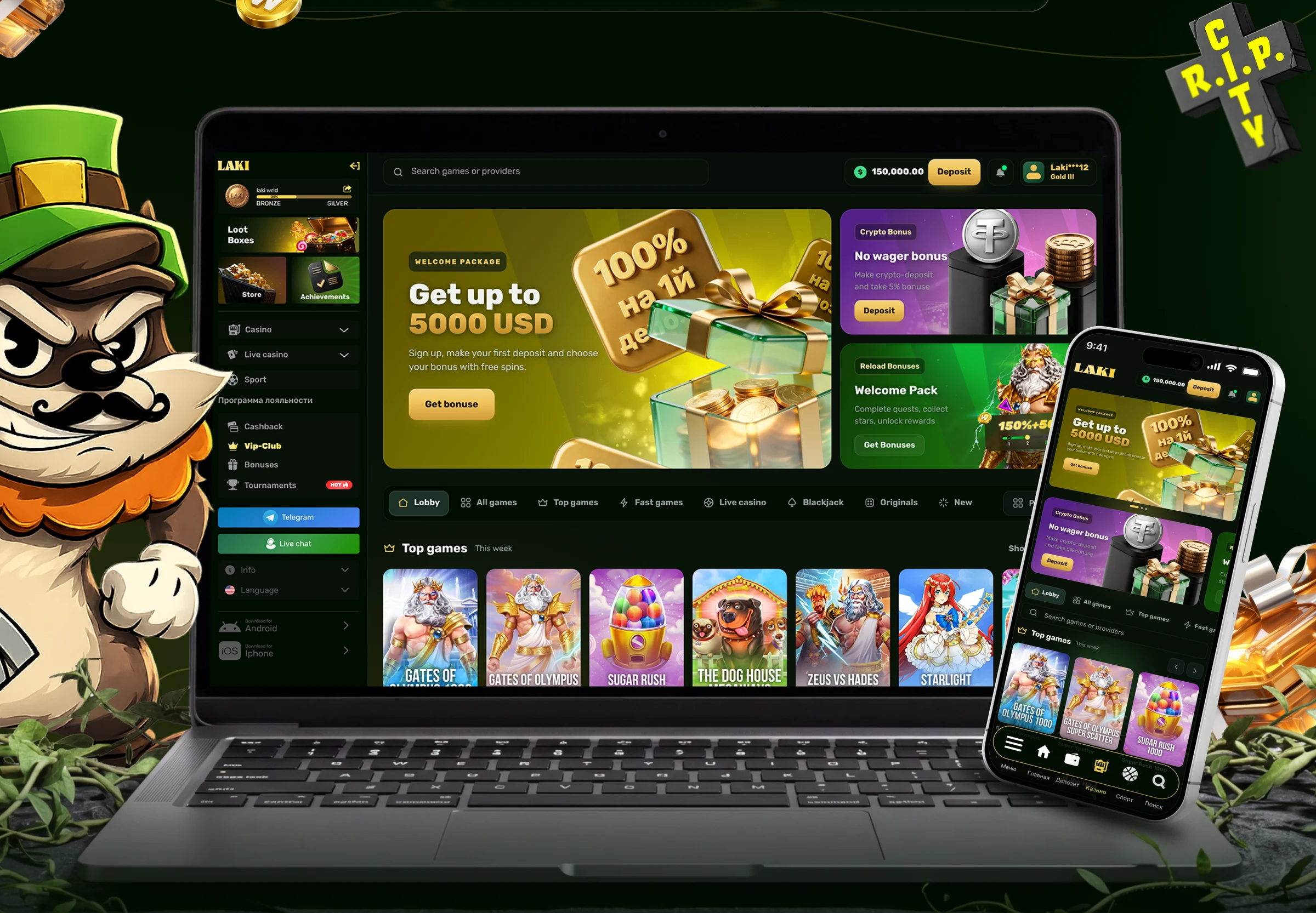 Desktop and mobile