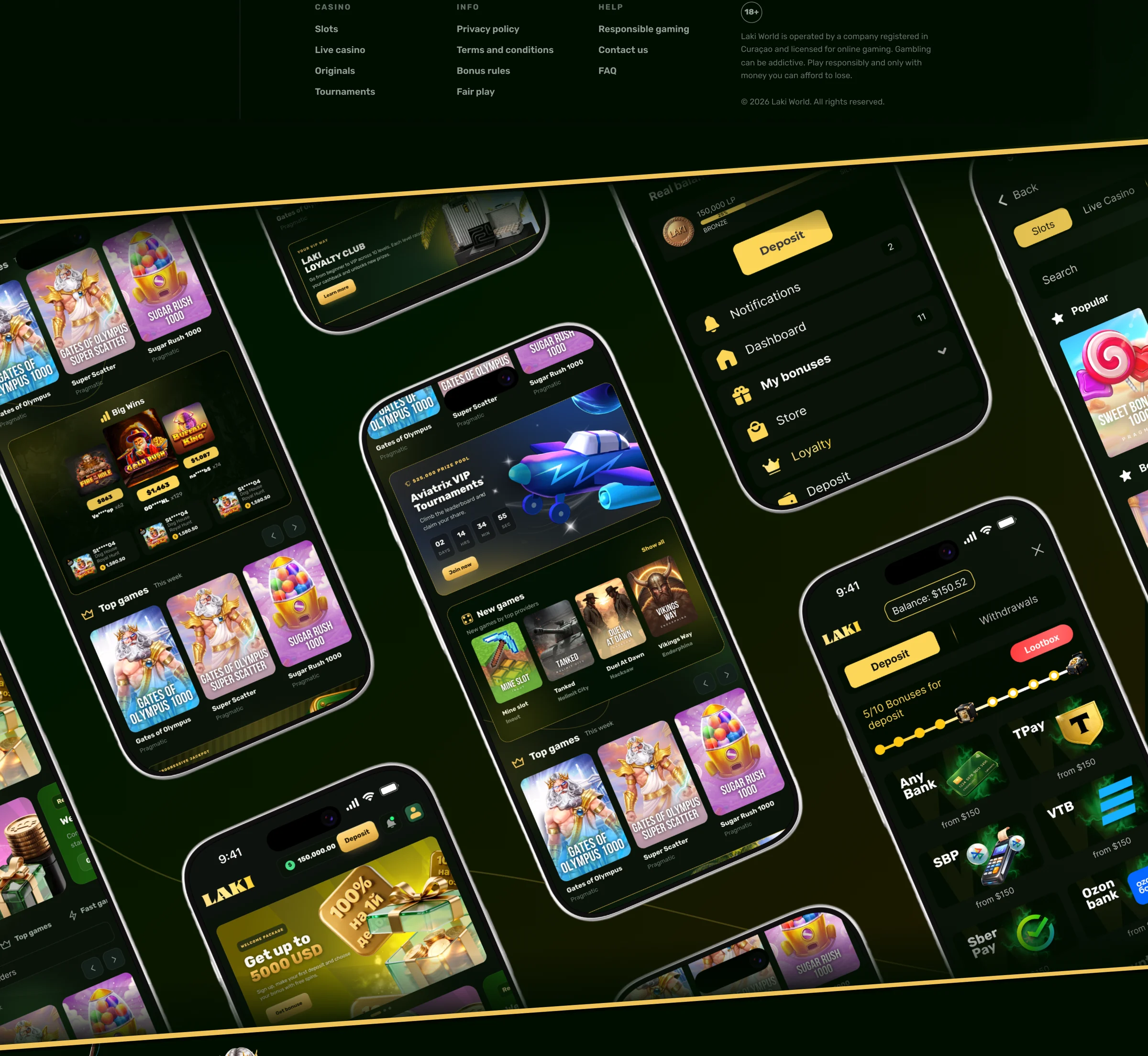 Mobile screens
